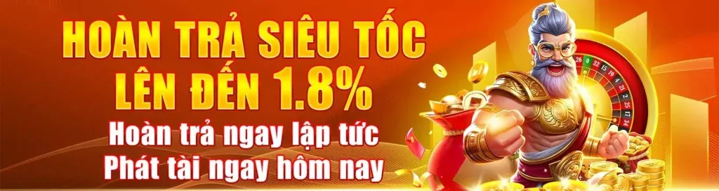 Hoàn trả thể thao và casino Happyluke